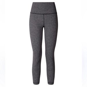 Lululemon wunder under leggings Giant Herringbone Black
Heathered size 2